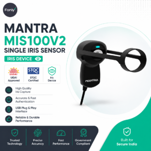 MANTRA MIS100V2 Single IRIS Sensor – STQC Certified Aadhaar Iris Scanner
